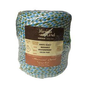 Vtg Florida Cord Macrame Cord The Largo West Corporation 300 Ft Herculon Fiber
